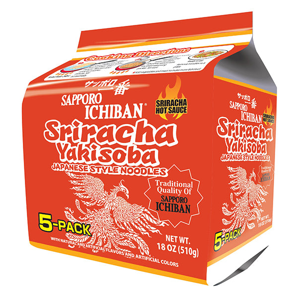 Sriracha Yakisoba (5-Pack)