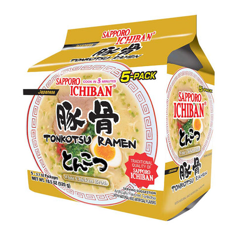 Sapporo Ichiban Tonkotsu (5-Pack)