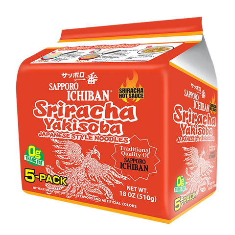 Sriracha Yakisoba (5-Pack)