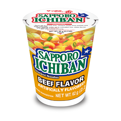 Sapporo Ichiban Beef Cup