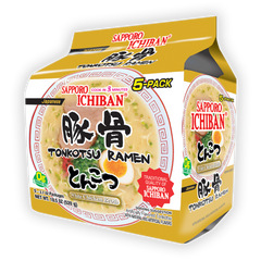 Sapporo Ichiban Tonkotsu Ramen (5-pack) – Bokksu Market